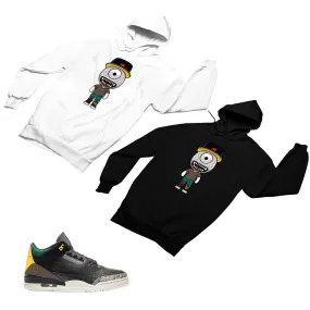 Jordan 3 Animal Matching Custom Designed HoodiesJD 3-11-4