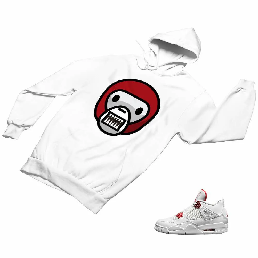 Jordan 4 Red Matching Custom Designed Hoodies JD 4-23-31