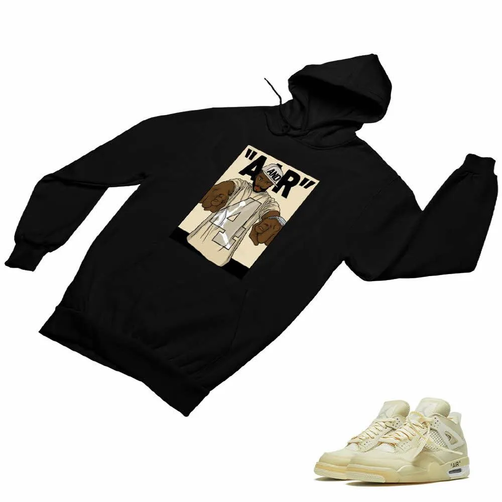 Jordan 4 Sail Matching Custom Designed Hoodies JD 4-24-21