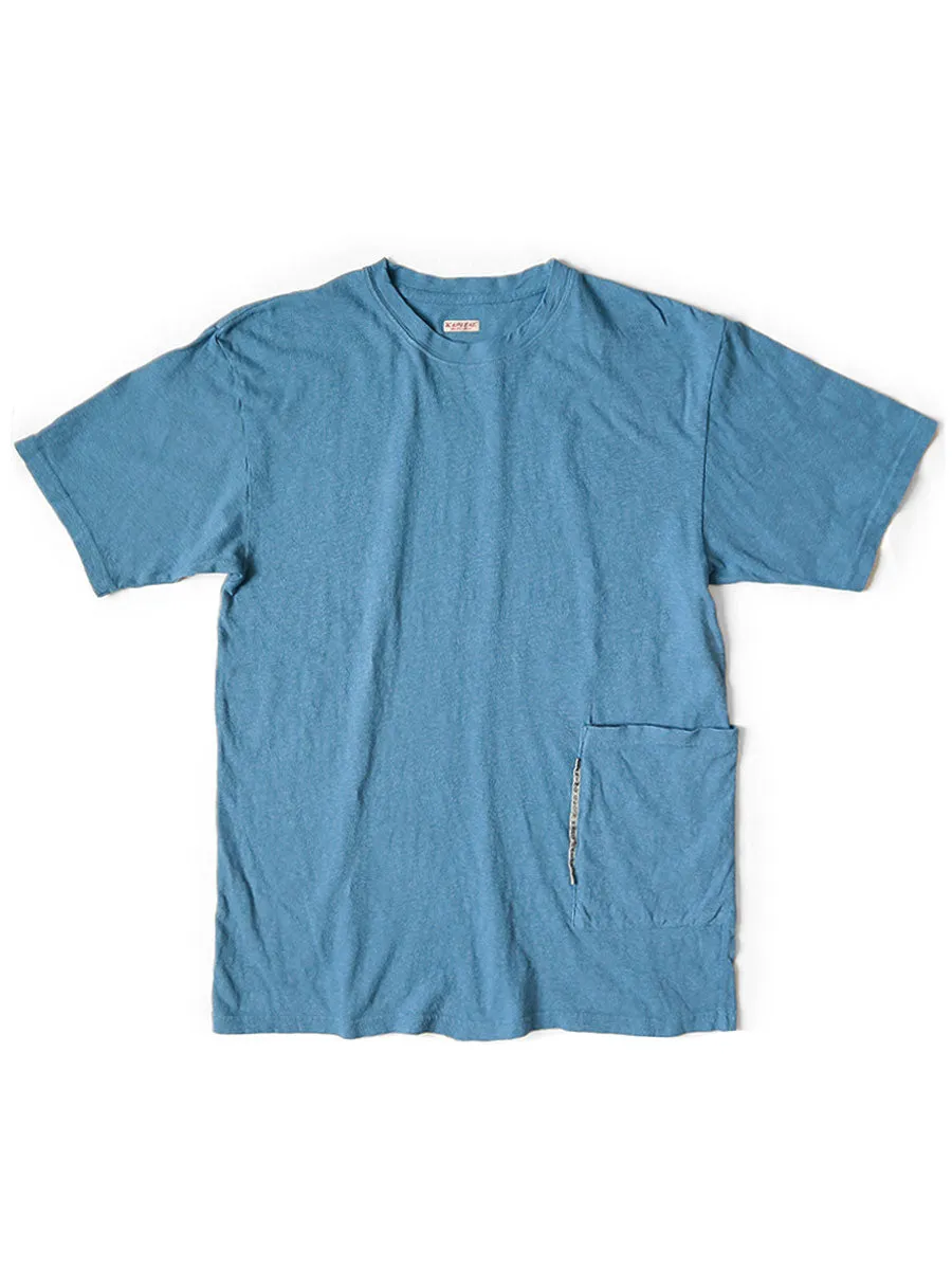 Kapital Gauze Jersey Biscuit Pocket T-Shirtb Tee