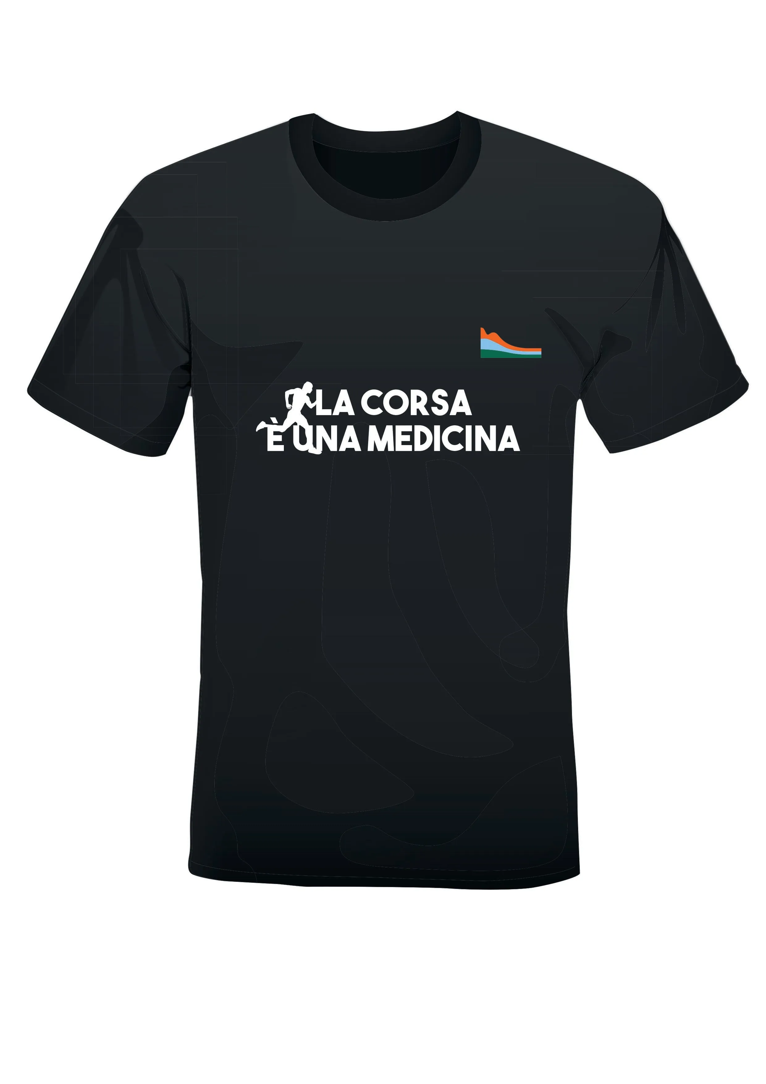 La corsa è una medicina t-shirt Uomo