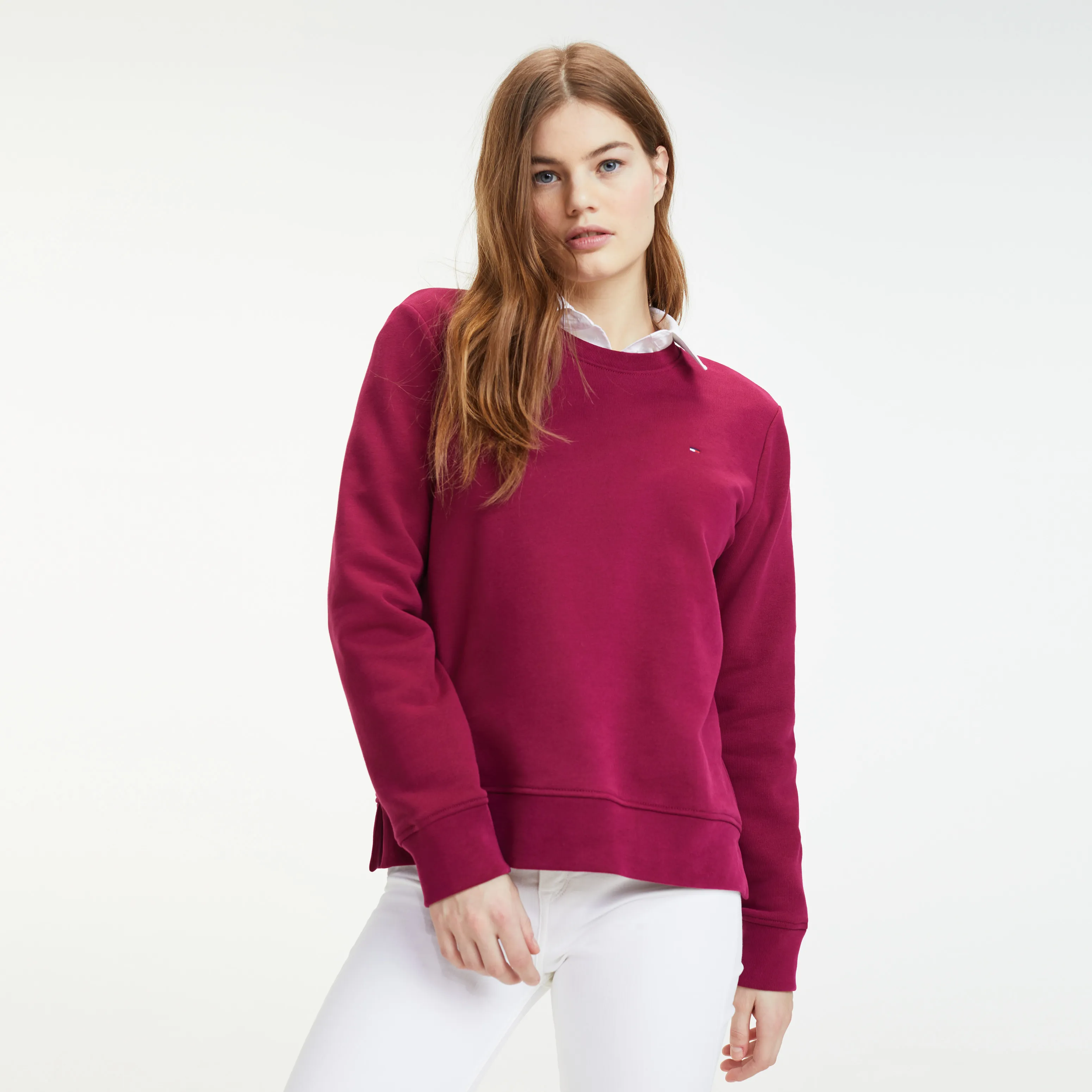 Lightweight Crew Neck Sweatshirt | Hoodies | Tommy Hilfiger