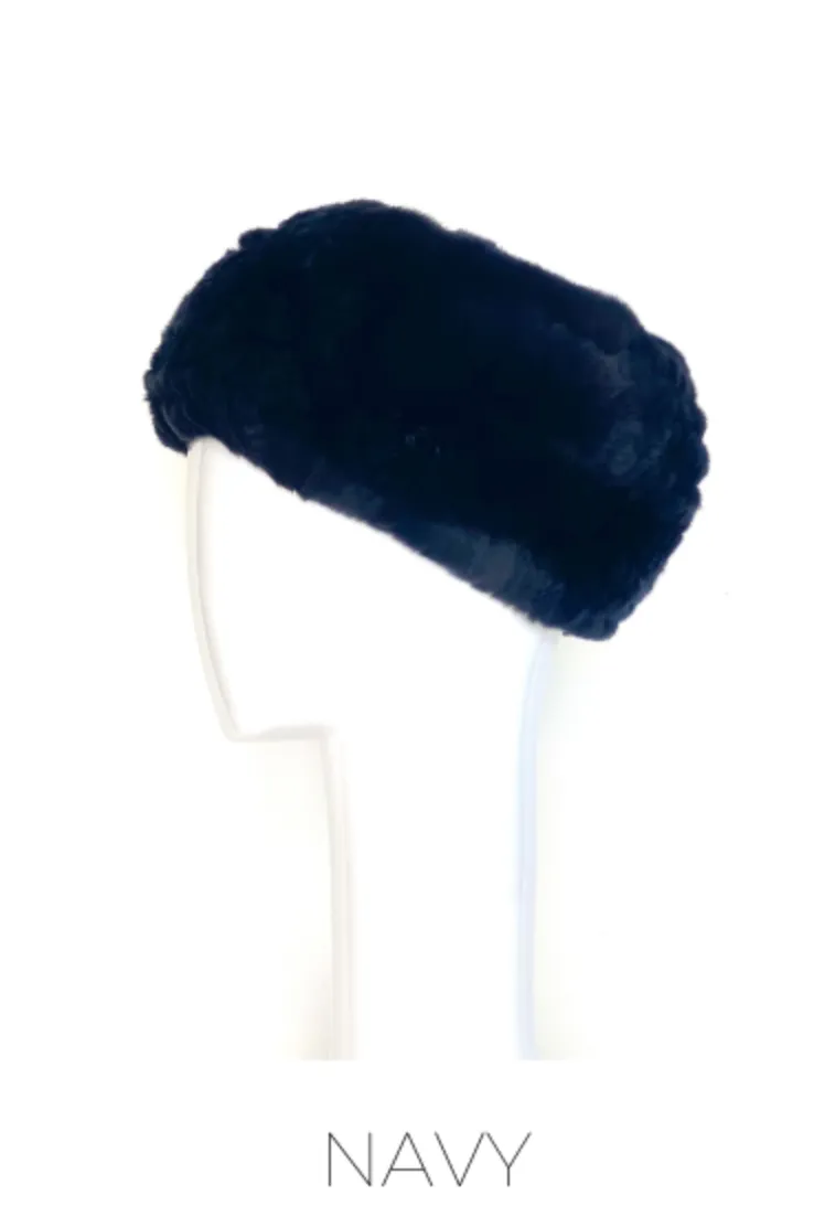 LINDA RICHARDS FUR HEADBAND