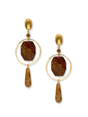 Lindy Creek Agate Earrings