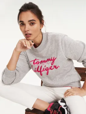 Logo High Neck Sweatshirt | Hoodies | Tommy Hilfiger