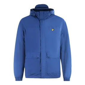 Lyle & Scott Hooded Pocket Blue Jacket