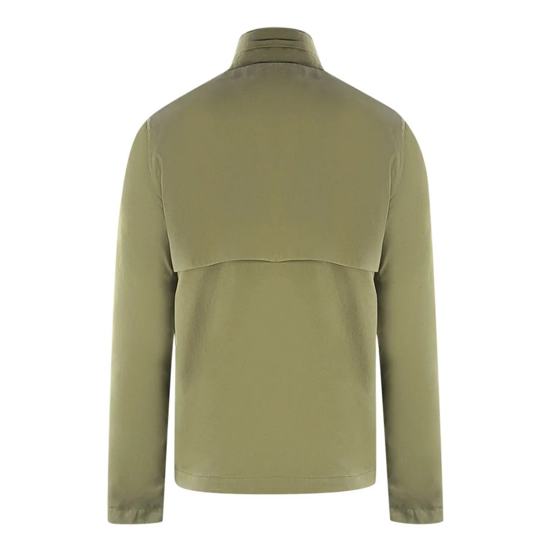 Lyle & Scott Lightweight Funnel Neck Green Jacket