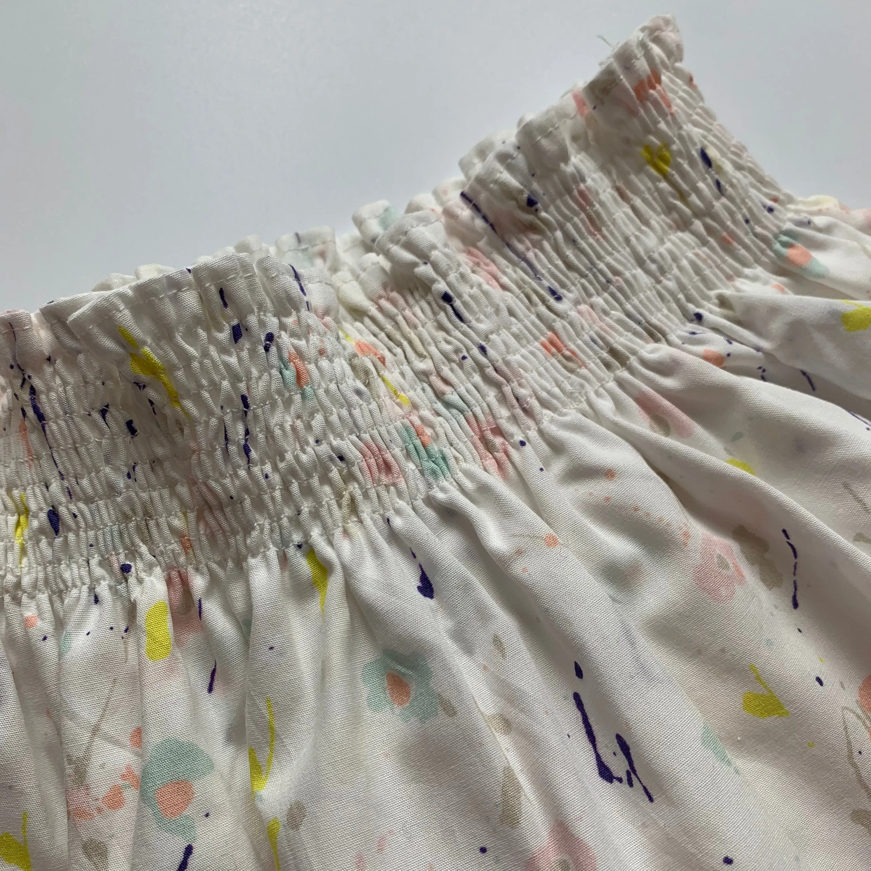 Marie-Chantal Splatter Print Skirt: 6 Years (Brand New)