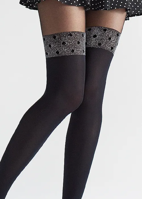 Marilyn Zazu Dots Fashion Tights ()