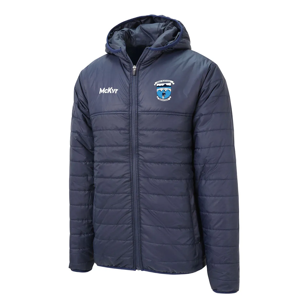 Mc Keever Eslin GAA, Leitrim Core 22 Puffa Jacket - Youth - Navy