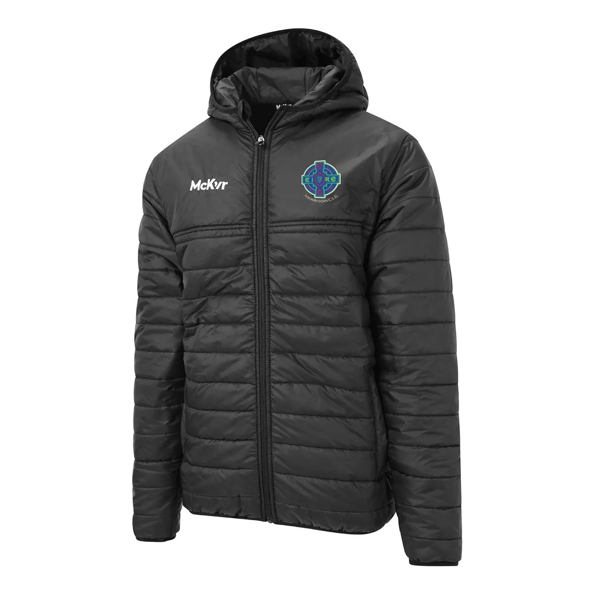 Mc Keever Naomh Eoin CLG Core 22 Puffa Jacket - Youth - Black