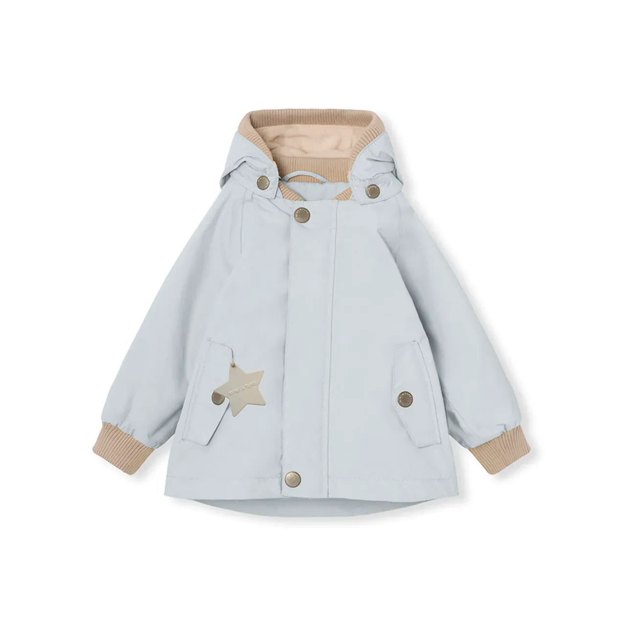 Mini A Ture Matwally Fleece Lined Spring Jacket. Grs 24SS Pearl Blue