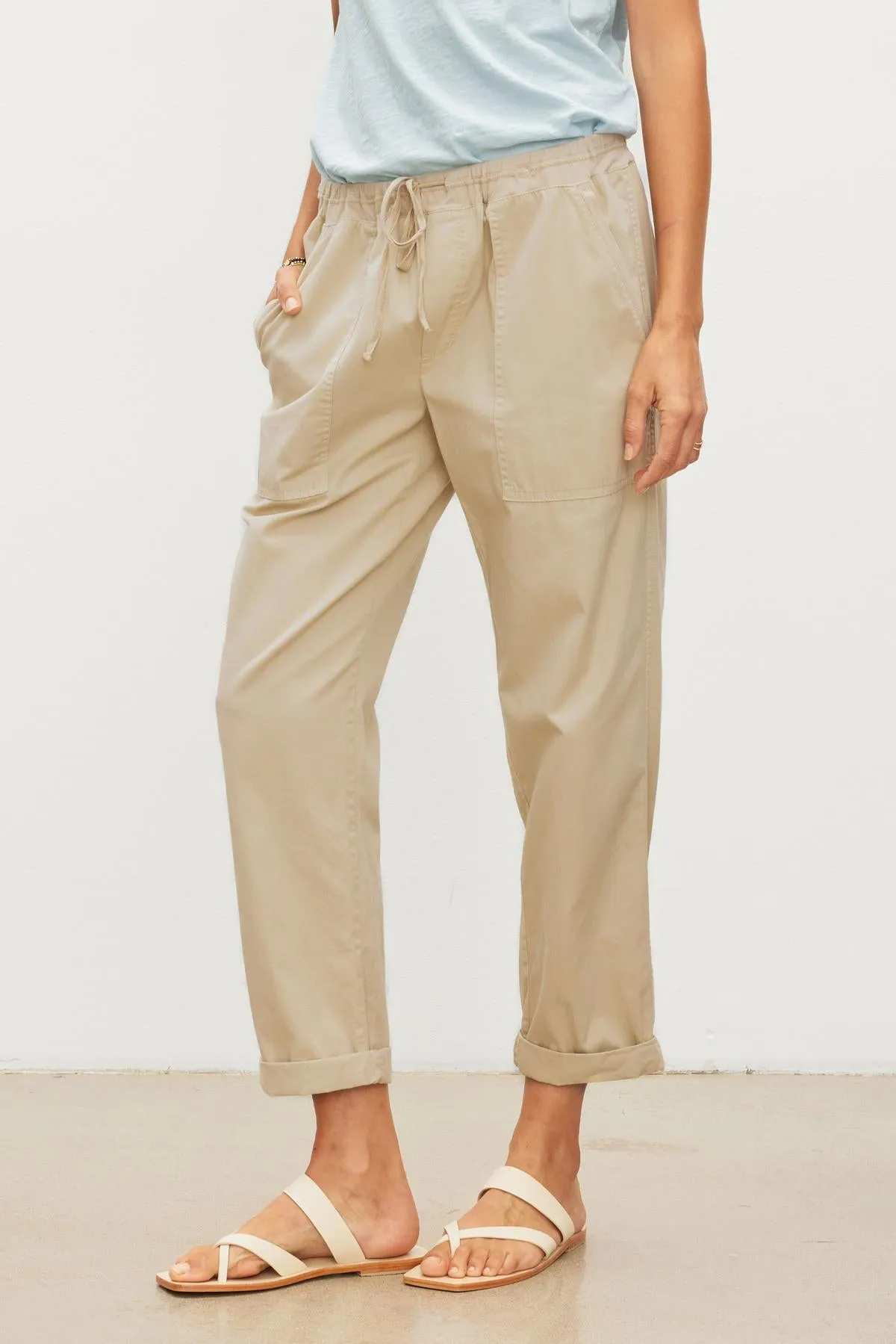 MISTY COTTON TWILL PANT