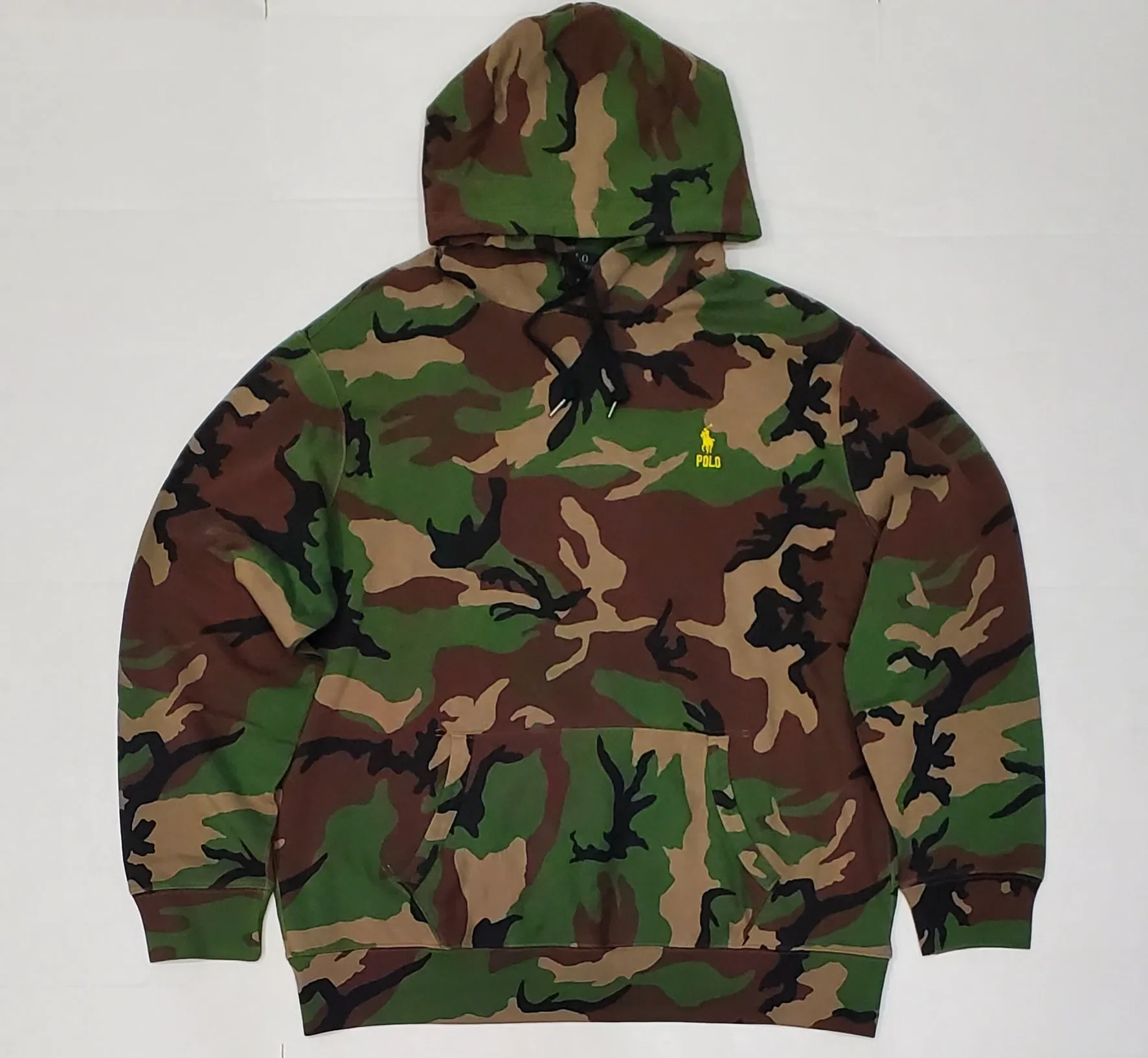 Nwt Polo Ralph Lauren Camo Fleece Hoodie