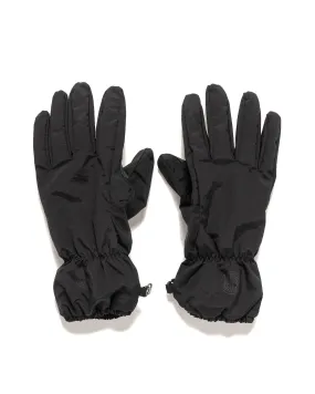 Nylon Metal Gloves In Econyl Regenerated Nylon Black