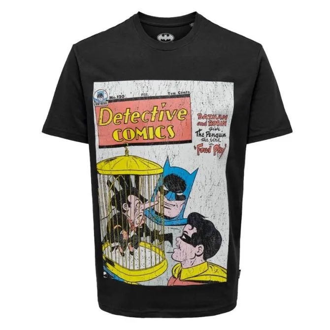 ONLY&SONS T-SHIRT SWB BATMAN 22026069-B