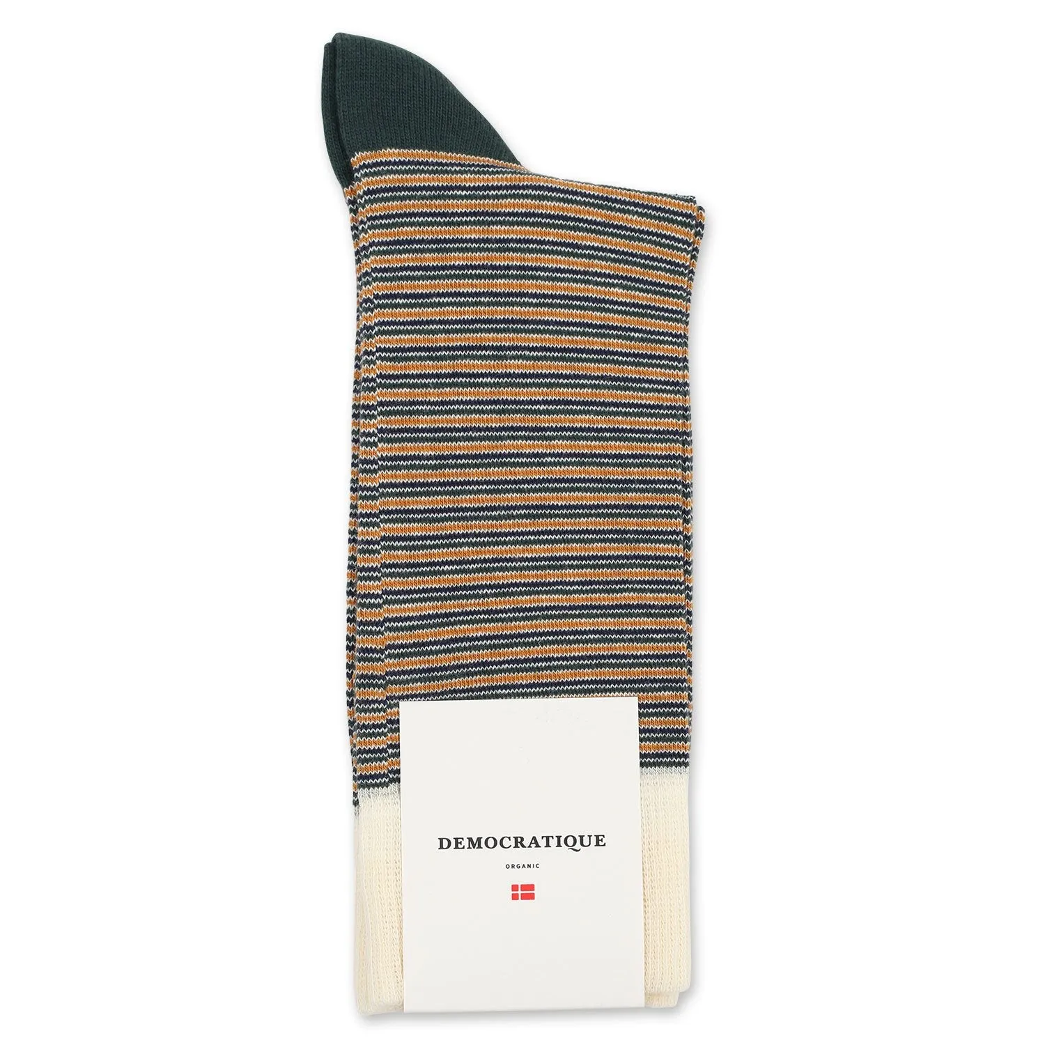 Originals Ultralight Stripes Socks Forrest Green / Honey / Navy / Off White