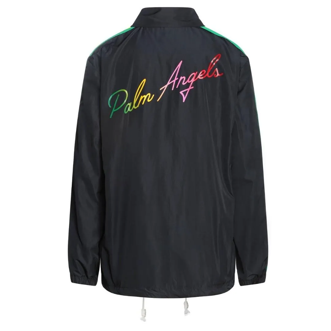 Palm Angels Miami Logo Black Jacket