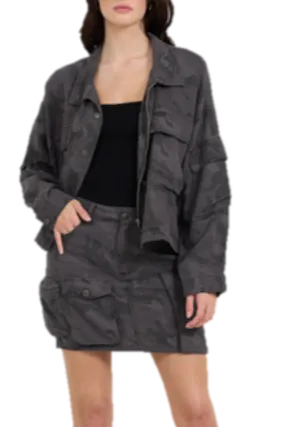 Phantom Camo Cargo Jacket