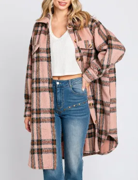 Plaid Long Coat