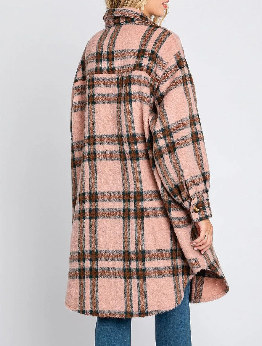 Plaid Long Coat