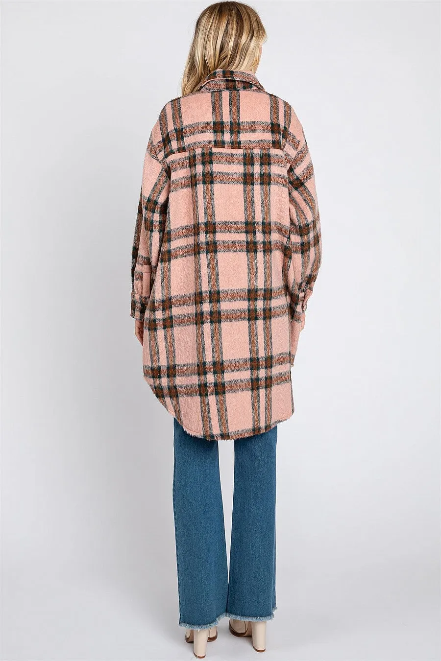 Plaid Long Coat