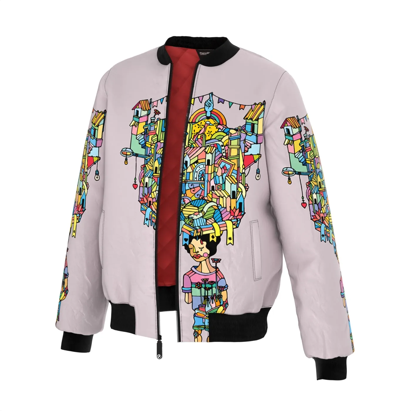 Porta Pastel Bomber Jacket