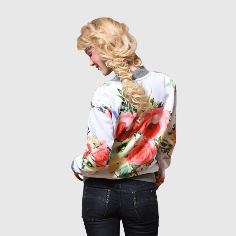 Printed Bomber Jacket Womens. Personalised Bomber Jacket UK