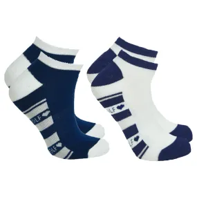 Pure Golf Dixie Ladies Golf Socks Navy