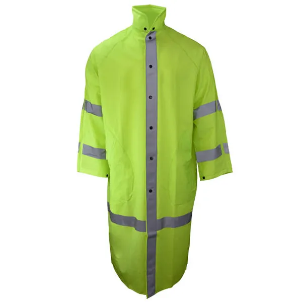 Radians Neese Econo-Viz Coat with Snap-On Hood and Reflective Tape