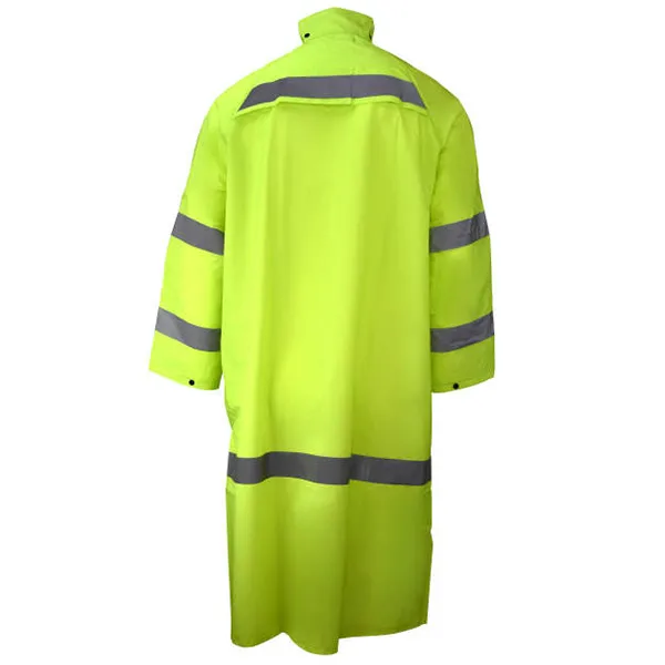 Radians Neese Econo-Viz Coat with Snap-On Hood and Reflective Tape