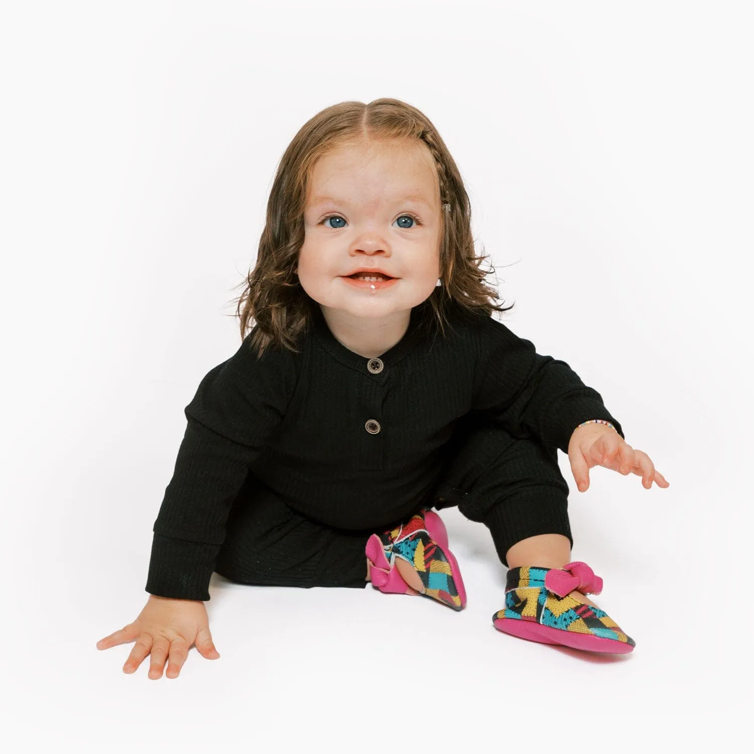 Ragdoll Sally Knotted Bow Baby Shoe