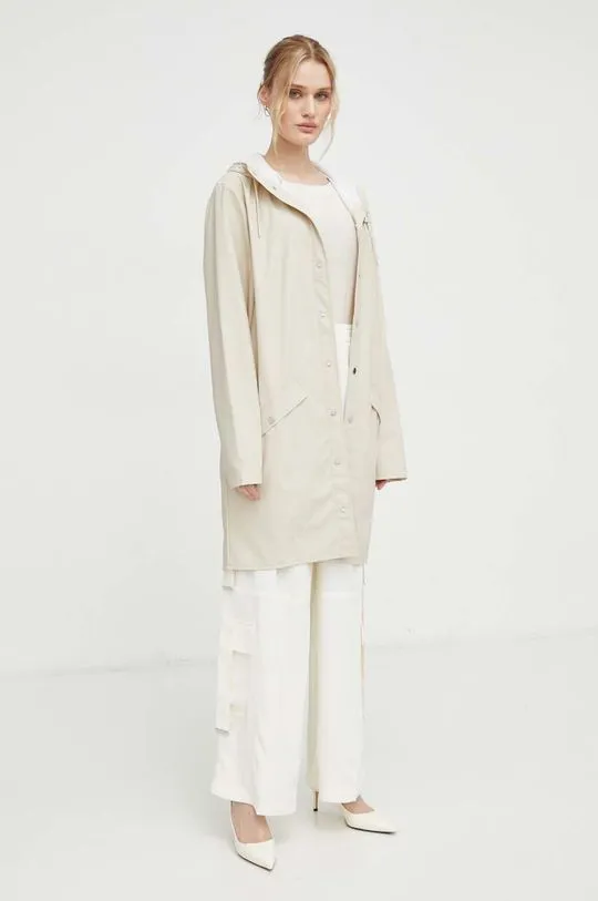 Rains jacket 12020 Jackets beige color