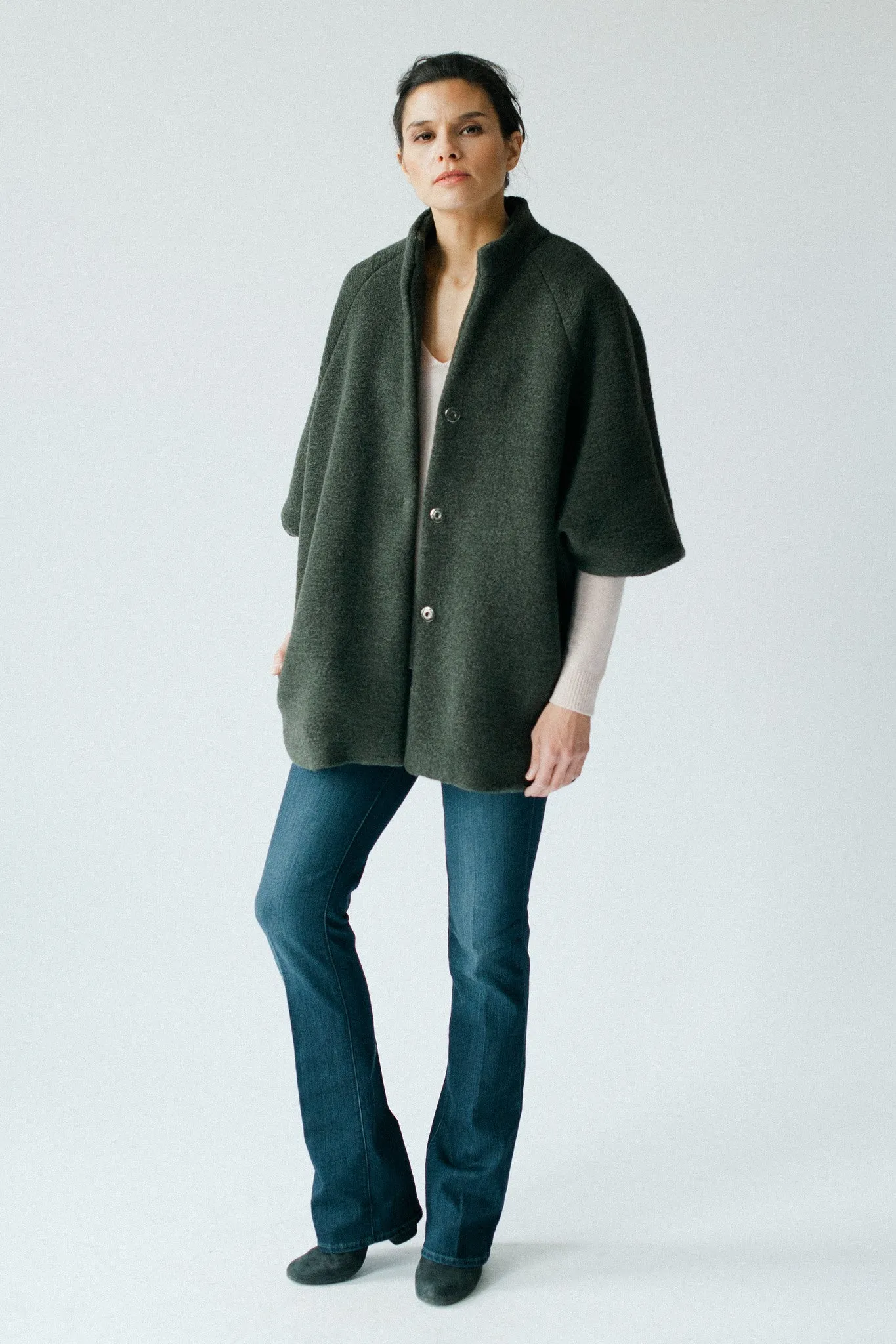 Rivoli Sweater Jacket - Rosemary