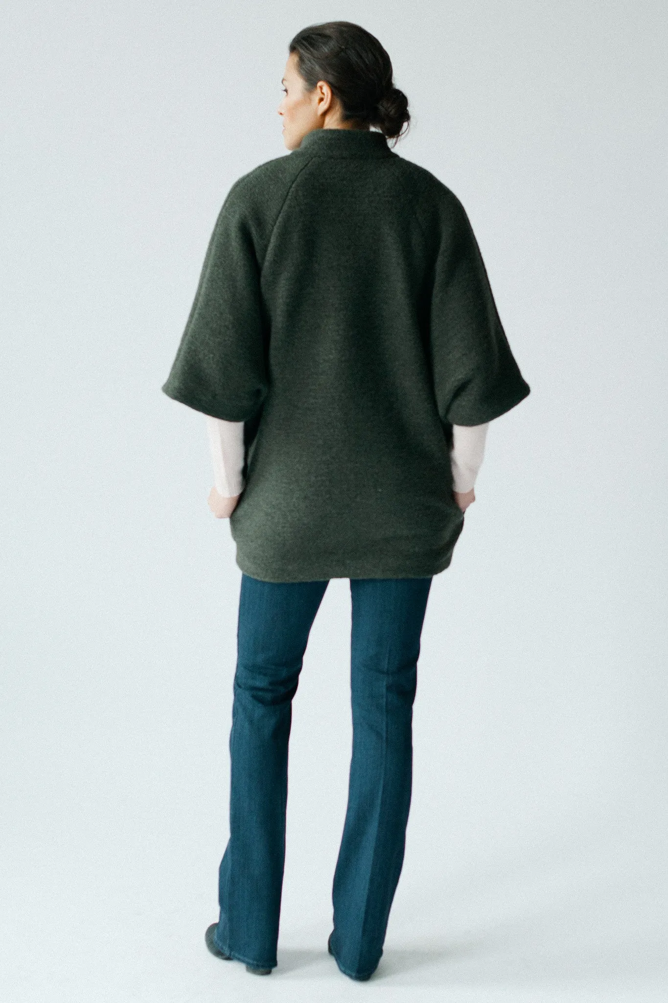 Rivoli Sweater Jacket - Rosemary