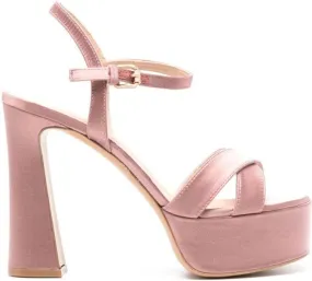 Roberto Festa Trinkraso 120mm satin sandals Pink