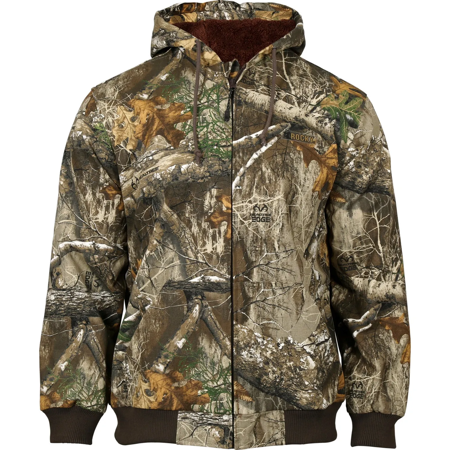 Rocky Mens ProHunter Chore Realtree Edge Cotton Coat