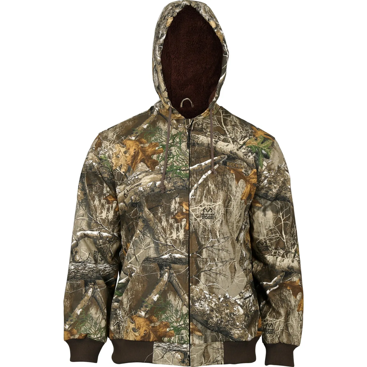 Rocky Mens ProHunter Chore Realtree Edge Cotton Coat