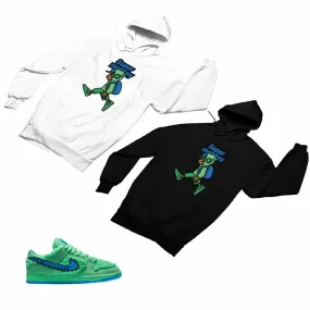 SB Dunk Low Green Bear Matching Custom Designed Hoodies ND 1-6-11