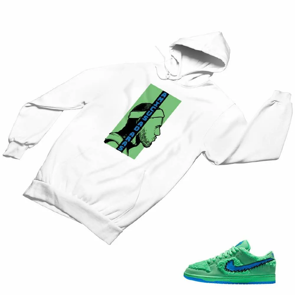 SB Dunk Low Green Bear Matching Custom Designed Hoodies ND 1-6-24