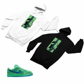 SB Dunk Low Green Bear Matching Custom Designed Hoodies ND 1-6-24