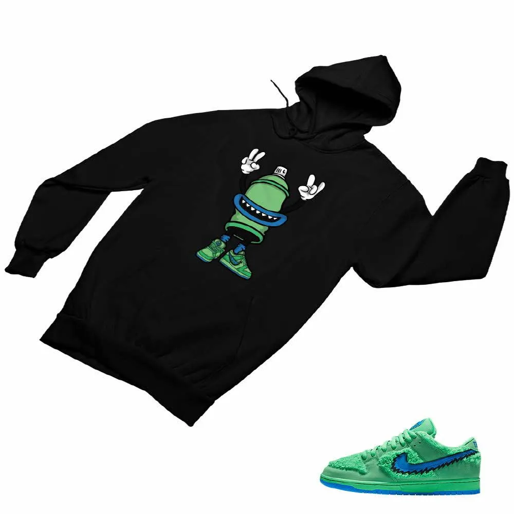 SB Dunk Low Green Bear Matching Custom Designed Hoodies ND 1-6-6