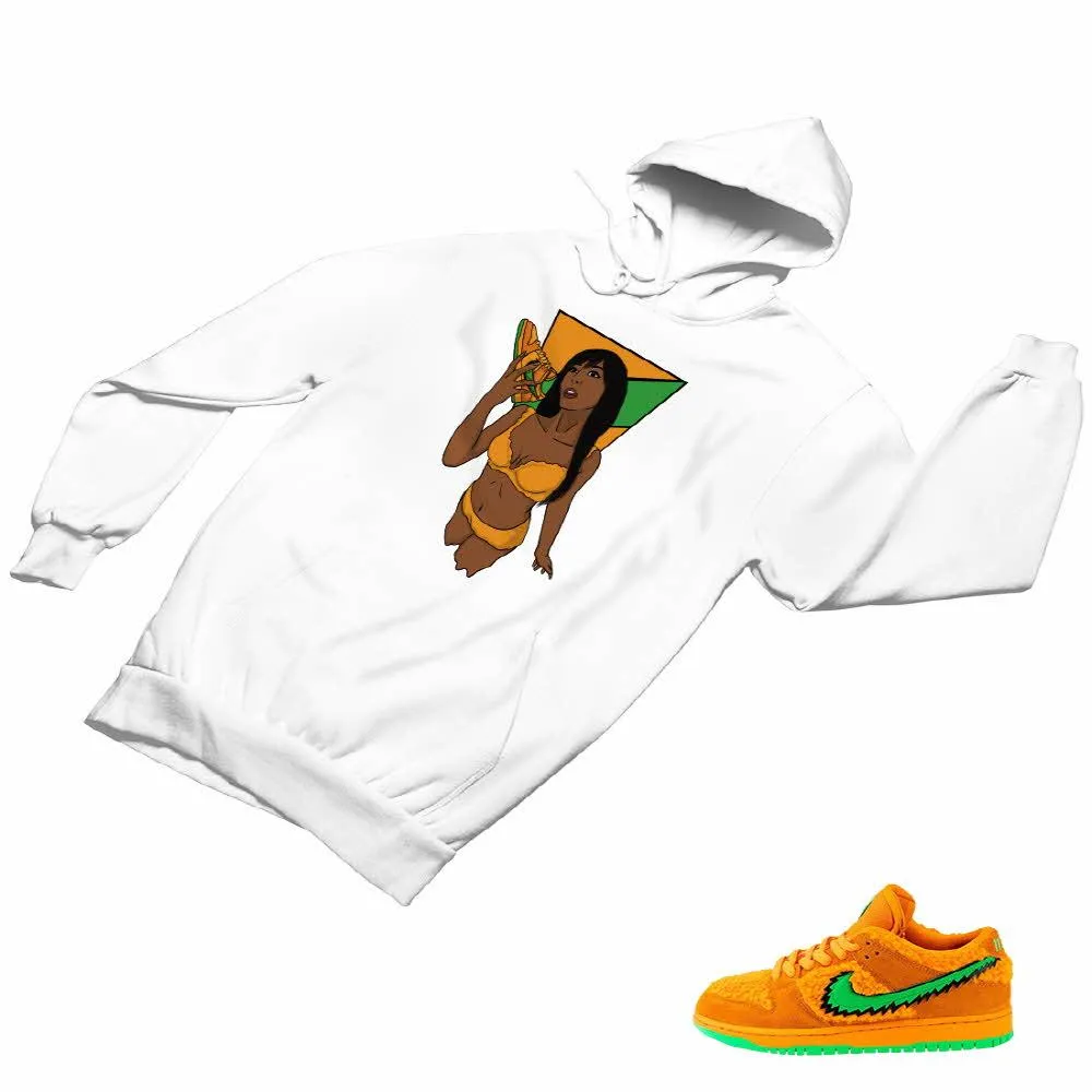 SB Dunk Low Orange Bear Matching Custom Designed Hoodies ND 1-5-20