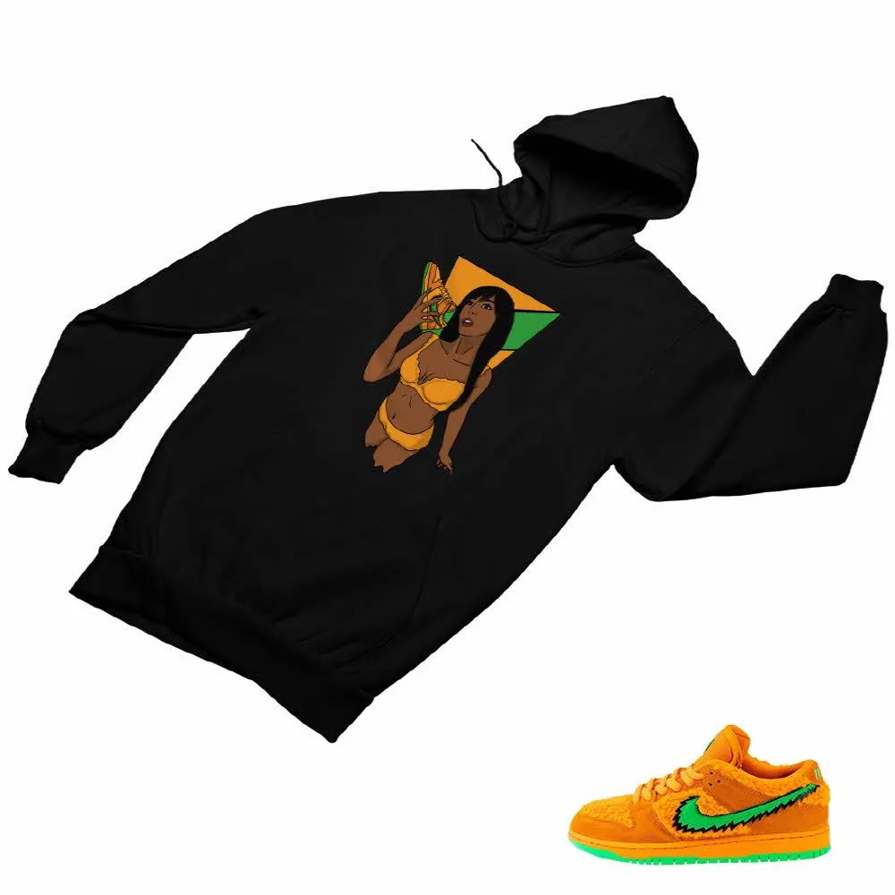 SB Dunk Low Orange Bear Matching Custom Designed Hoodies ND 1-5-20