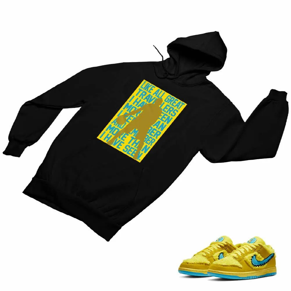 SB Dunk Low Yellow Matching Custom Designed Hoodies ND 1-4-22