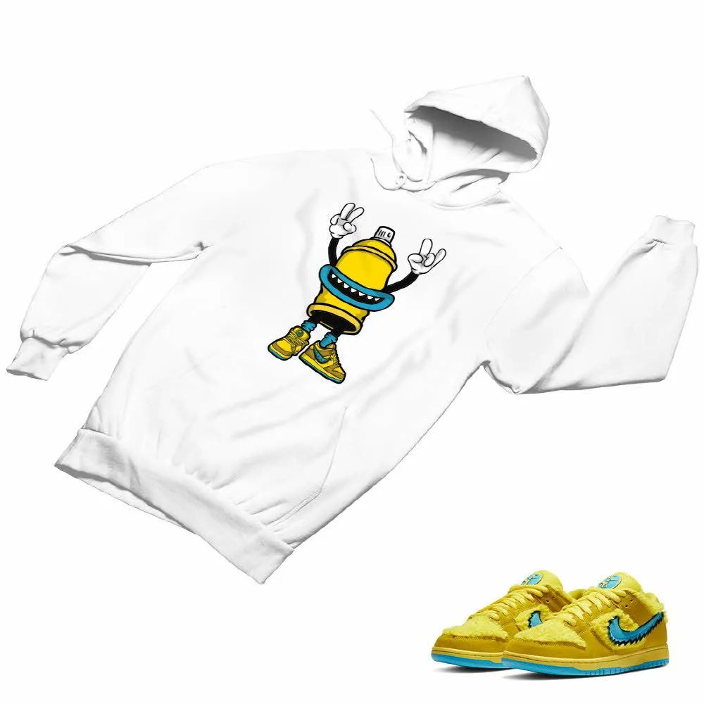 SB Dunk Low Yellow Matching Custom Designed Hoodies ND 1-4-6