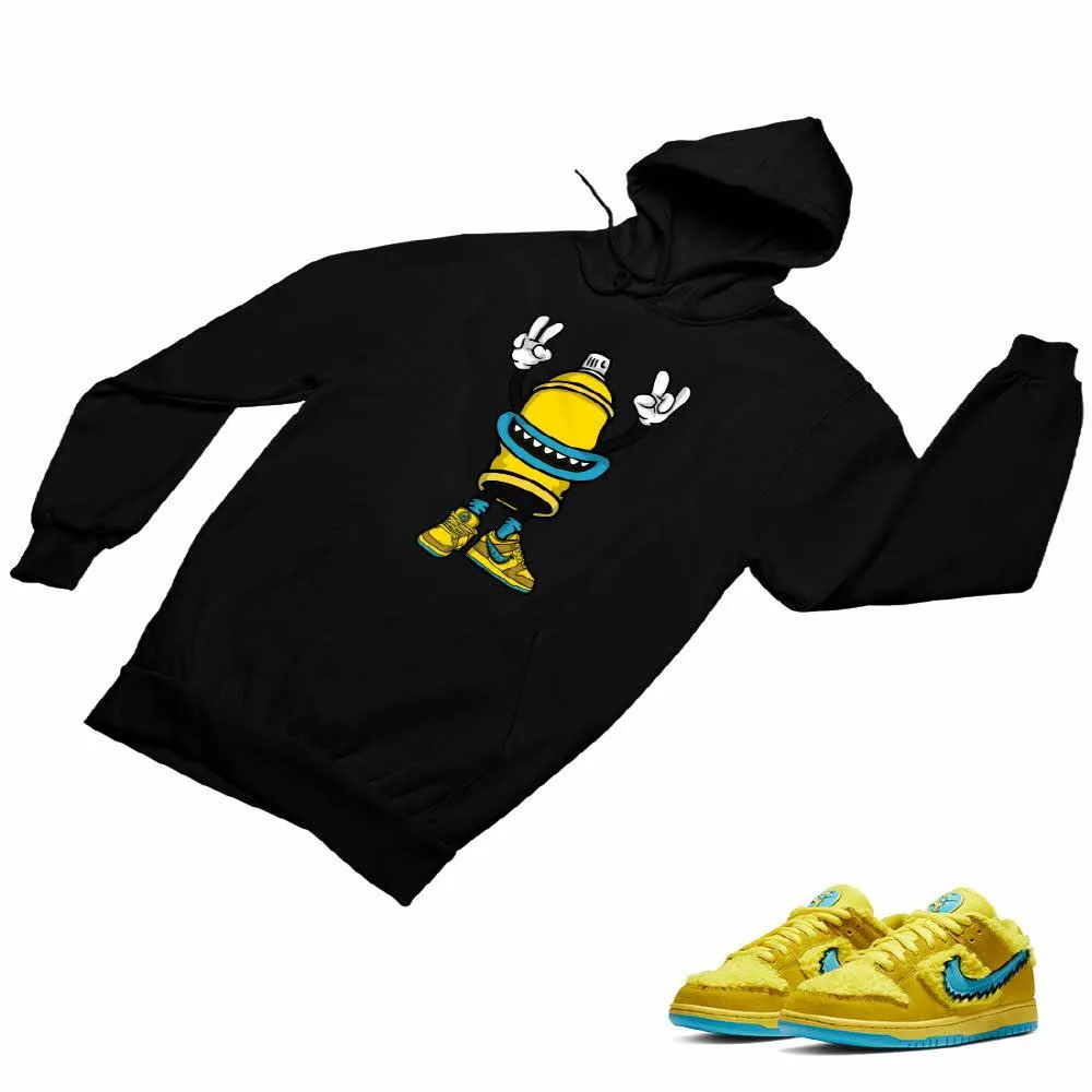 SB Dunk Low Yellow Matching Custom Designed Hoodies ND 1-4-6