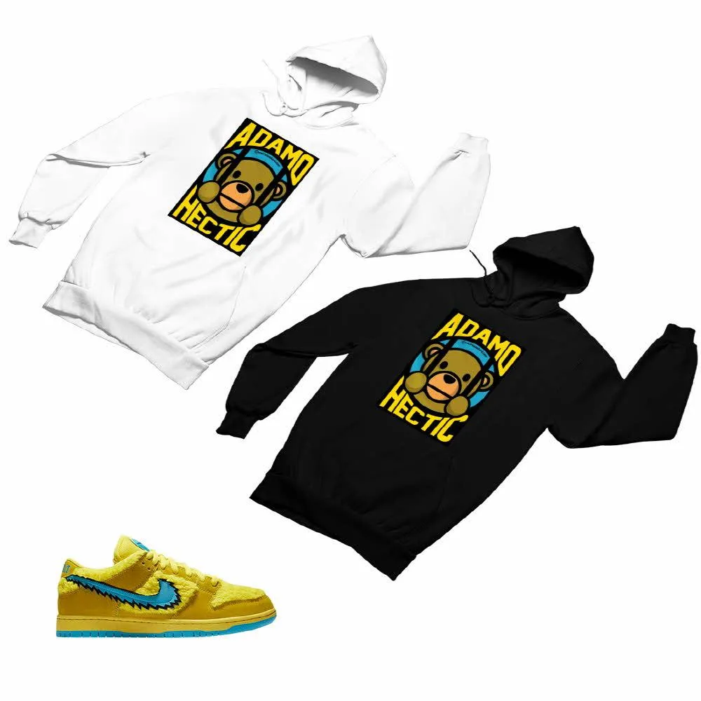 SB Dunk Low Yellow Matching Custom Designed Hoodies ND 1-4-9