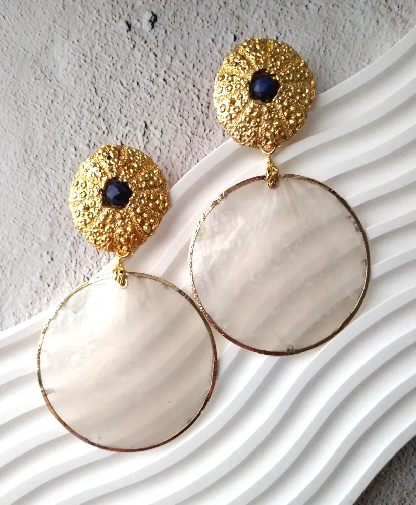 Sea Urchin Two Way Earrings