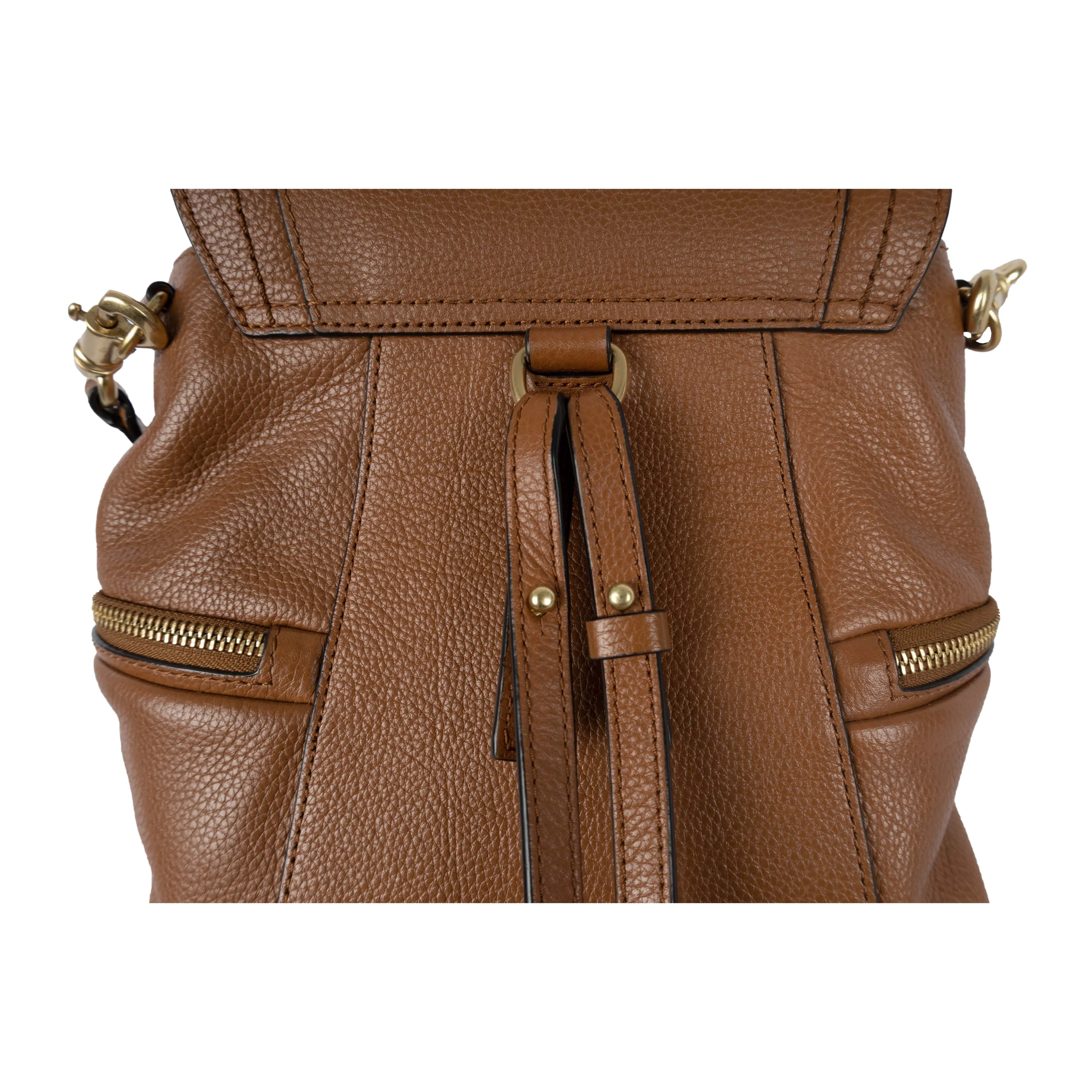 See By Chloe Brown Leather Backpack - '10s